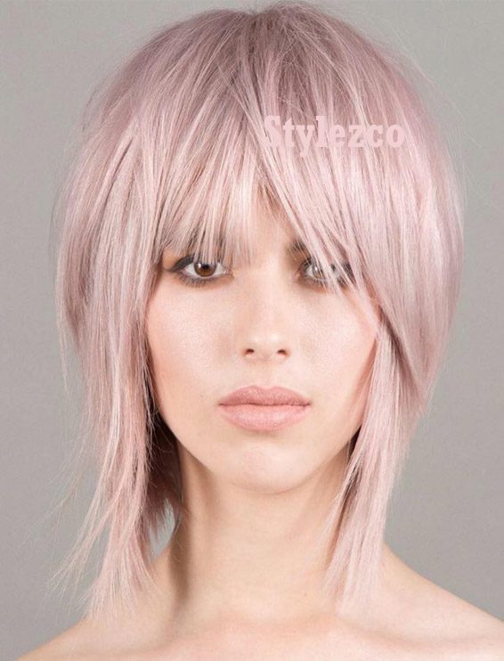 Favorite Pink Short Haircuts Ideas for 2019