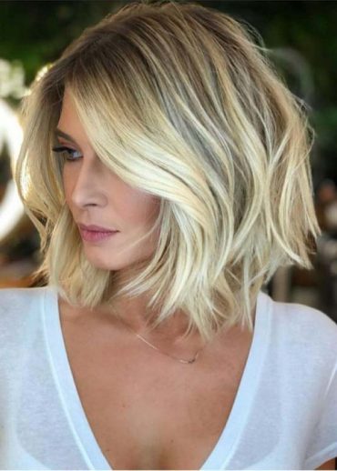 Medium Length Blonde Haircuts to Create in 2019