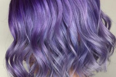 Adorable Purple Hair Color Ideas for Short Hair In 2019