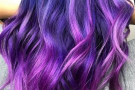 Amazing Purple Hair Colors Highlights in 2019
