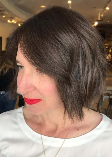 Blunt Textured Haircuts for Women in 2019