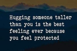Hugging Someone Taller than you - Best Quotes Ideas