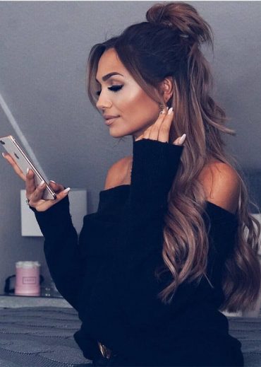 Stunning Half up Half Down hairstyles for Long Hair in 2019