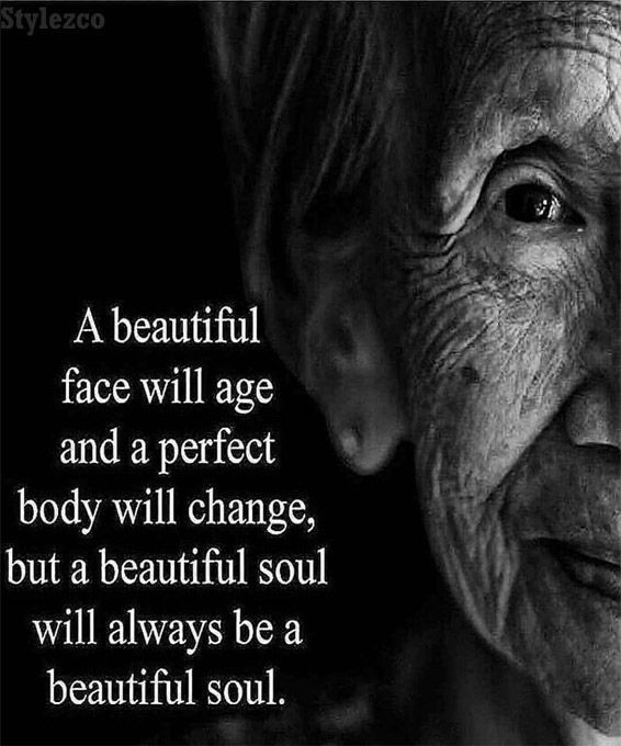 A Beautiful Face will Age - Best Quotes Sayings