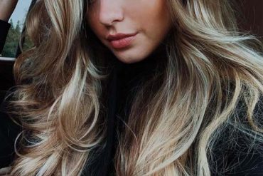 Balayage Highlights for Long Waves in 2019