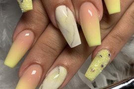 Banana Yellow Nail Polish Ideas for Texas Nails for 2019