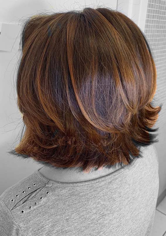 Copper Balayage Hair Color Ideas for 2019