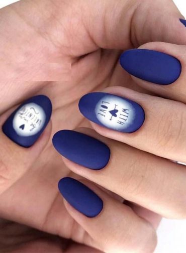 Gorgeous Blue Nail Art Designs for 2019