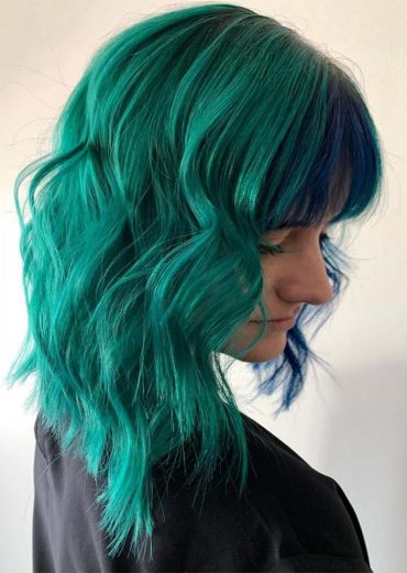 Obsessed Green Hair Color Ideas for 2019