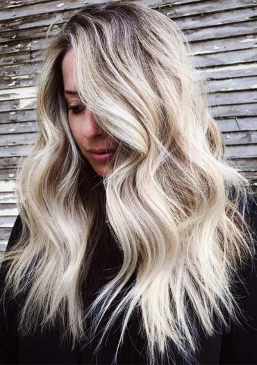 Textured Blonde Long Hairstyles in 2019