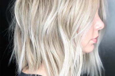 Amazing Textured Blonde Bob Haircut Styles for 2019