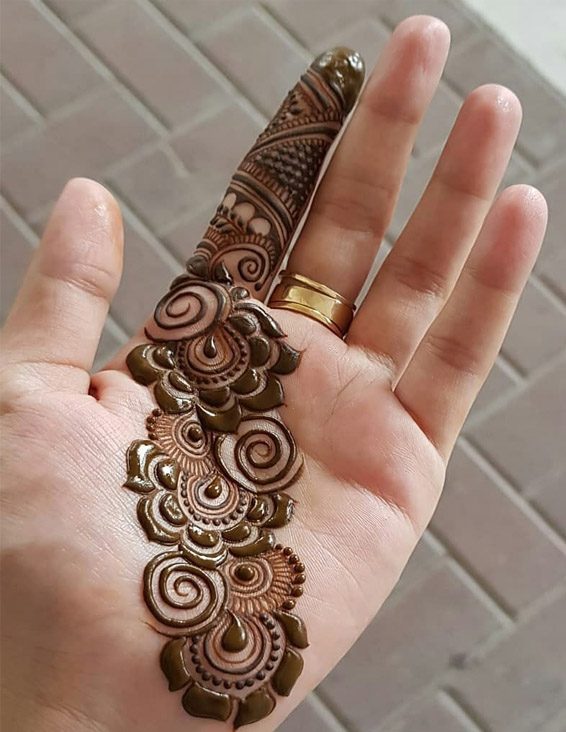 Best Henna Mehndi Design for Your Beautiful Finger