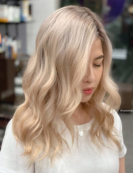 Delightful Shades of Blonde Hair Color Highlights for 2019
