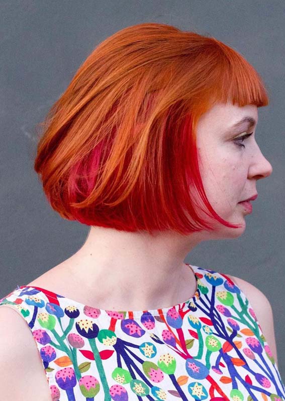 Short Red Haircuts for Women 2019