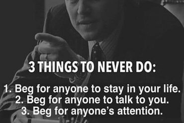 3 Things to Never Do - Best Quotes about Life