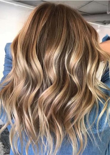 Blonde Balayage Textured Haircuts for 2019