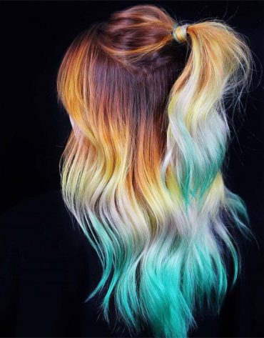 Charming Hair Color Highlights for Long Hair