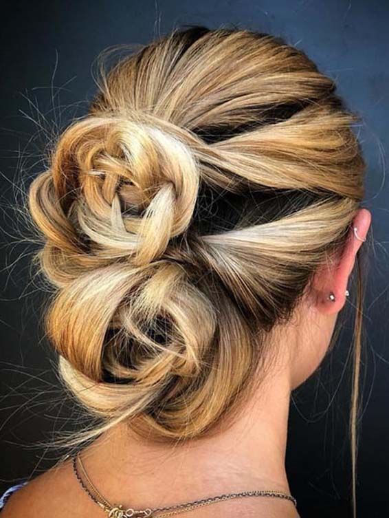 Creative Double Knotted Bun Styles for 2019