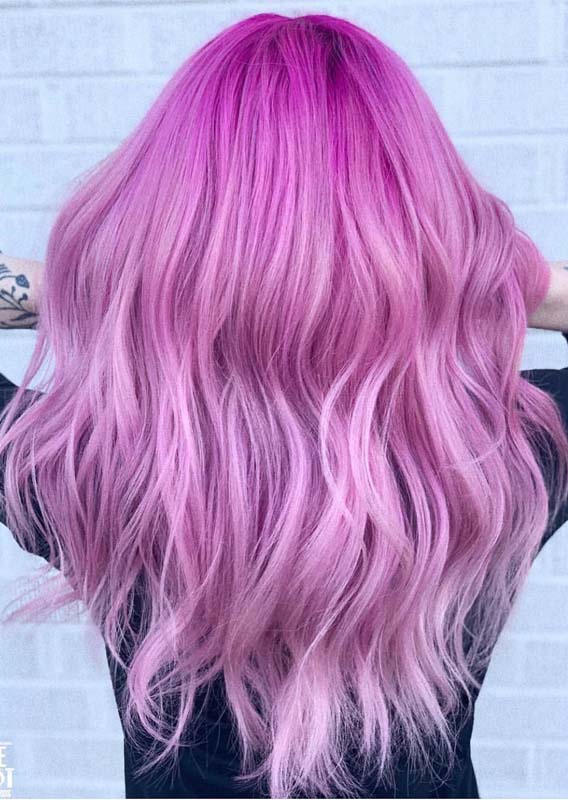 Gorgeous Purple Hair Color Shades for 2019