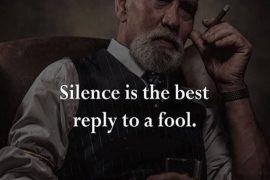 Silence is the Best Reply - Silence Quotes & Sayings