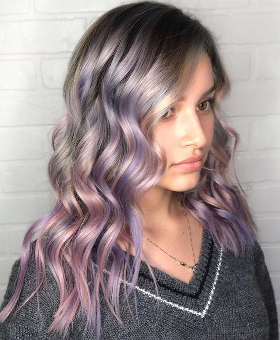 Stunning Colorful Medium Length Hair Ideas In 2019