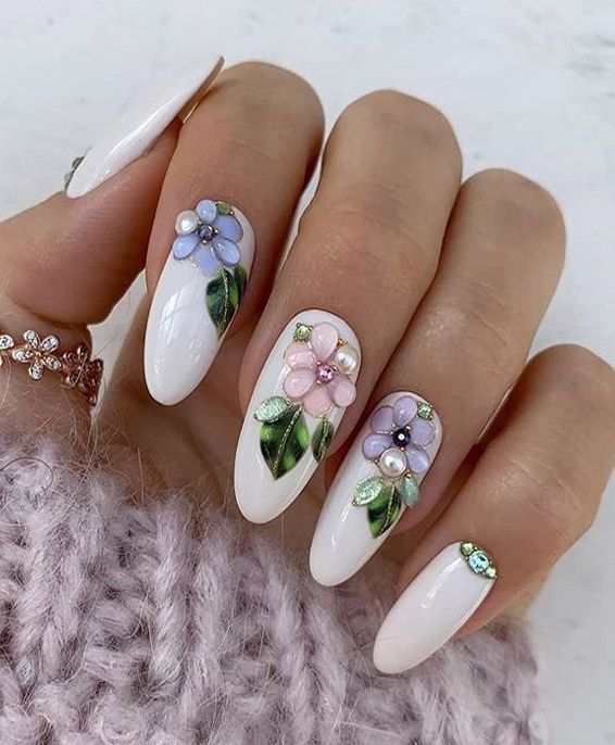 Stylish White Nail Art Designs You Should Try Now