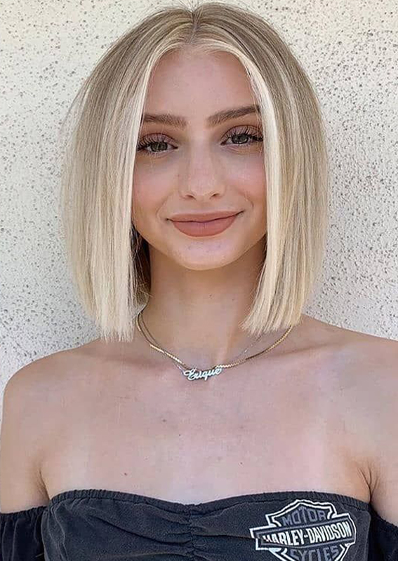 Adorable Styles Of Blunt Bob Haircuts for 2019