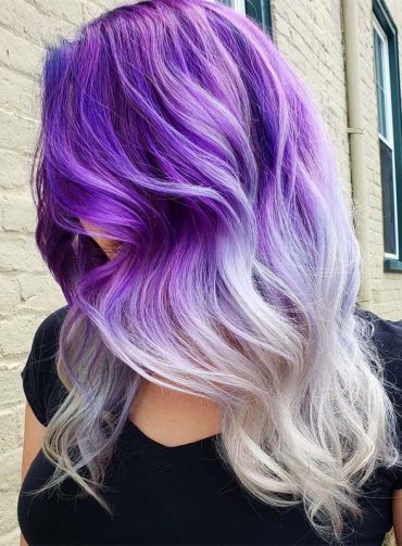 Awesome Purple Hair Colors Highlights for 2019