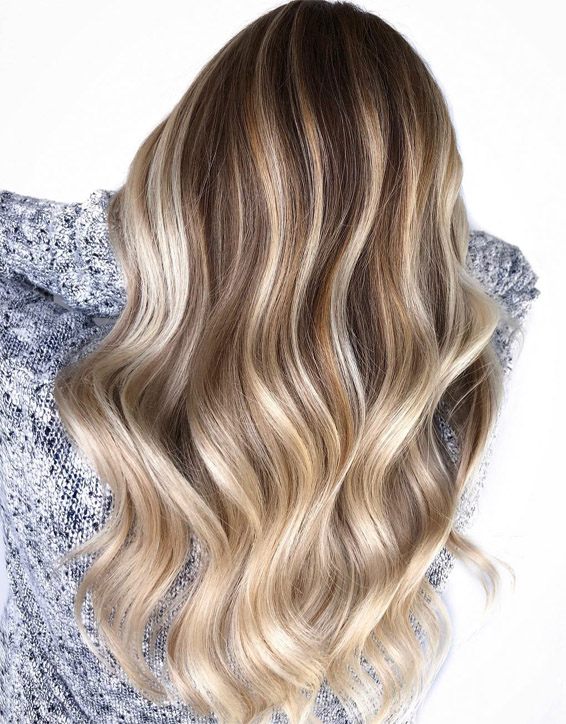 Dimensional 2019 Blonde Highlights for Long Hair