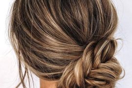 Fishtail Bun Hair Trends for Cute Girls In 2019