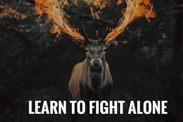 Learn to Fight Alone - Greatest Fight Quotes