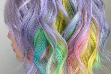 Lovely & Colorful Hair Color Ideas for Short Hair
