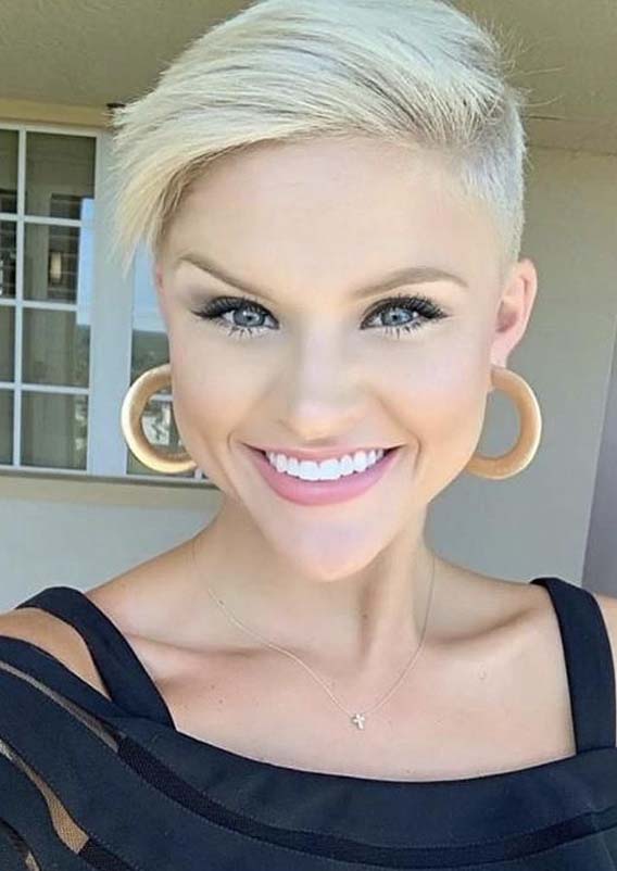 Unique Styles Of Pixie Blonde Haircuts for 2019