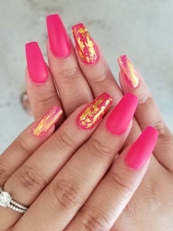 Marvelous Pink Nail Arts & Designs for Stylish Women 2019