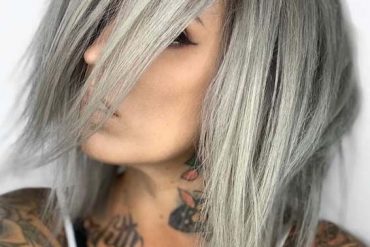 Perfect Silver Hair Highlights