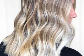 Platinum Blonde Hair Colors for Medium Length Hair