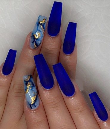 Cutest Ideas of Blue Nail Art for 2019