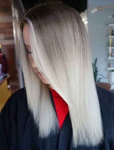 Low maintenance platinum blonde hair colors in 2019