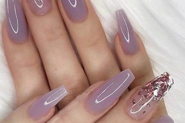 Rose Pink Nail Design Ideas for 2019