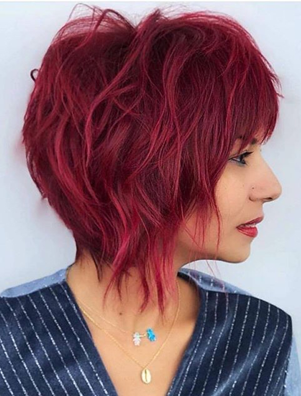 Short Red Haircuts and Hairstyles for Women in 2020