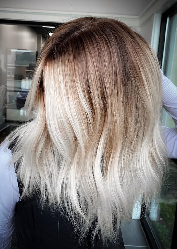 Awesome Balayage Shades with Dark Roots in Year 2020