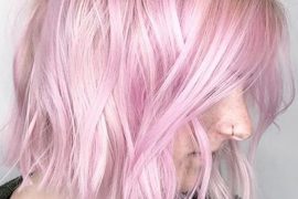 Fresh Pink Bob Haircuts to Show Off in Year 2020