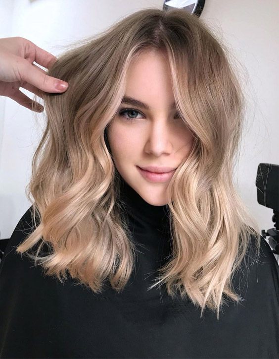 Gorgeous Balayage Hairstyles for Shoulder Length Hair