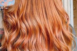 Amazing Combination Of Peach and Copper Hair Colors in 2020