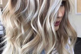 Vanilla Blonde Balayage Hair Color Shades to Show Off in 2020