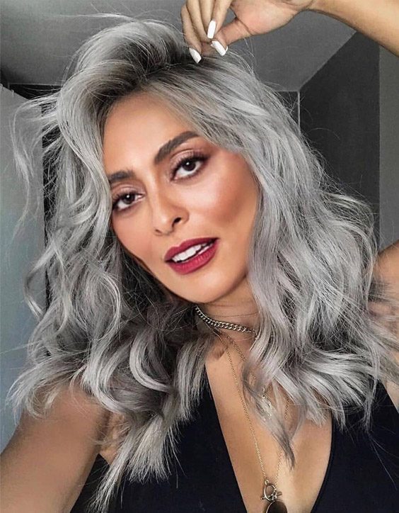 Best Silver Blonde Hair Color Style for Women In 2020