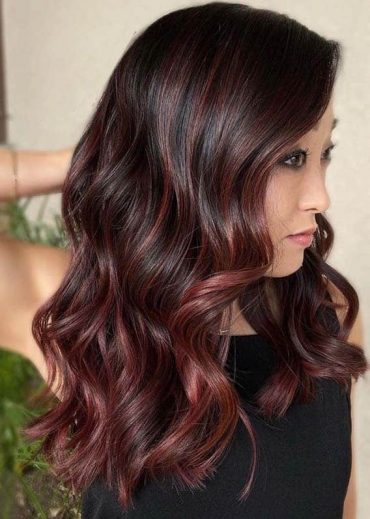 Burgundy Hair Color Trends for Women to Show Off Nowadays