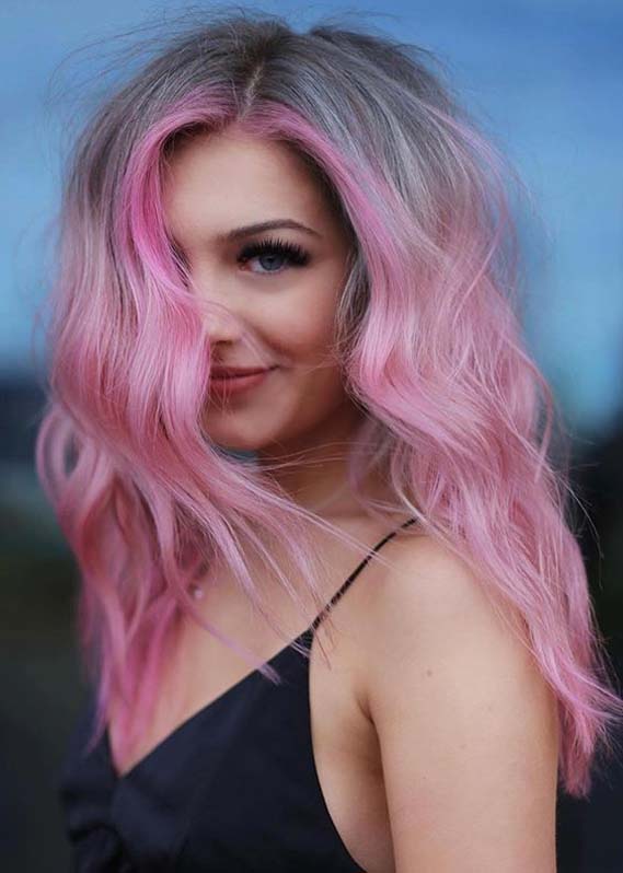 Cutest Shades Of Pink Hair Colors You Must See in 2020