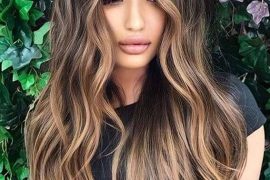 Gorgeous Caramel Hair Color Shades and Highlights in Year 2020