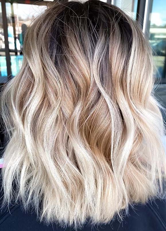 Fresh Balayage Shades with Dark Roots You Must Try in 2020